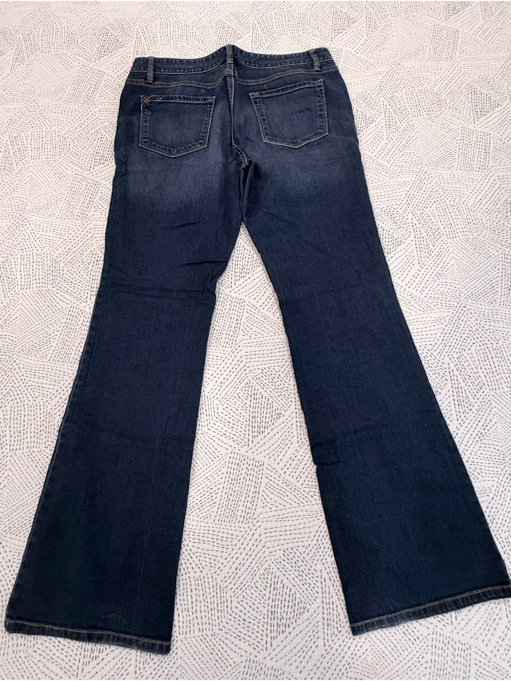 Loft - Women’s Dark Blue Bootcut Jeans 16T - Picture 5 of 6